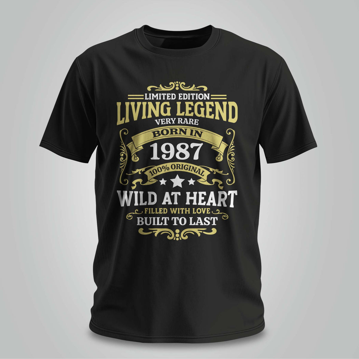 1987 Born Living Legend - Unisex T-shirt