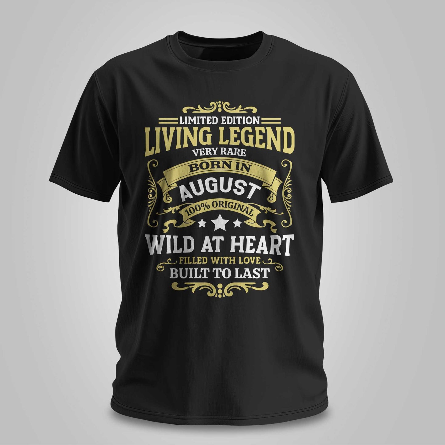 Living Legend Born In August - Unisex T-shirt