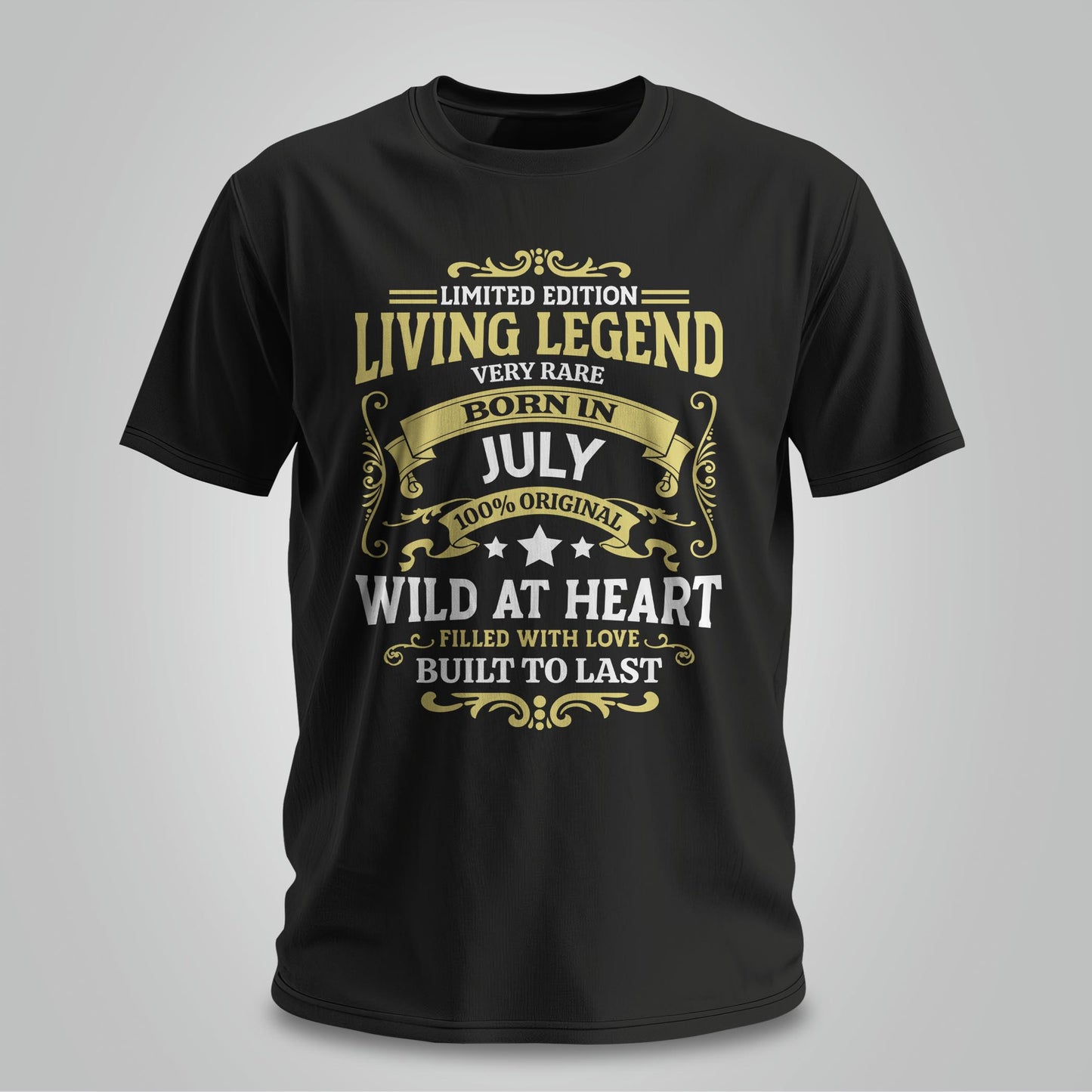 Living Legend Born In July - Unisex T-shirt