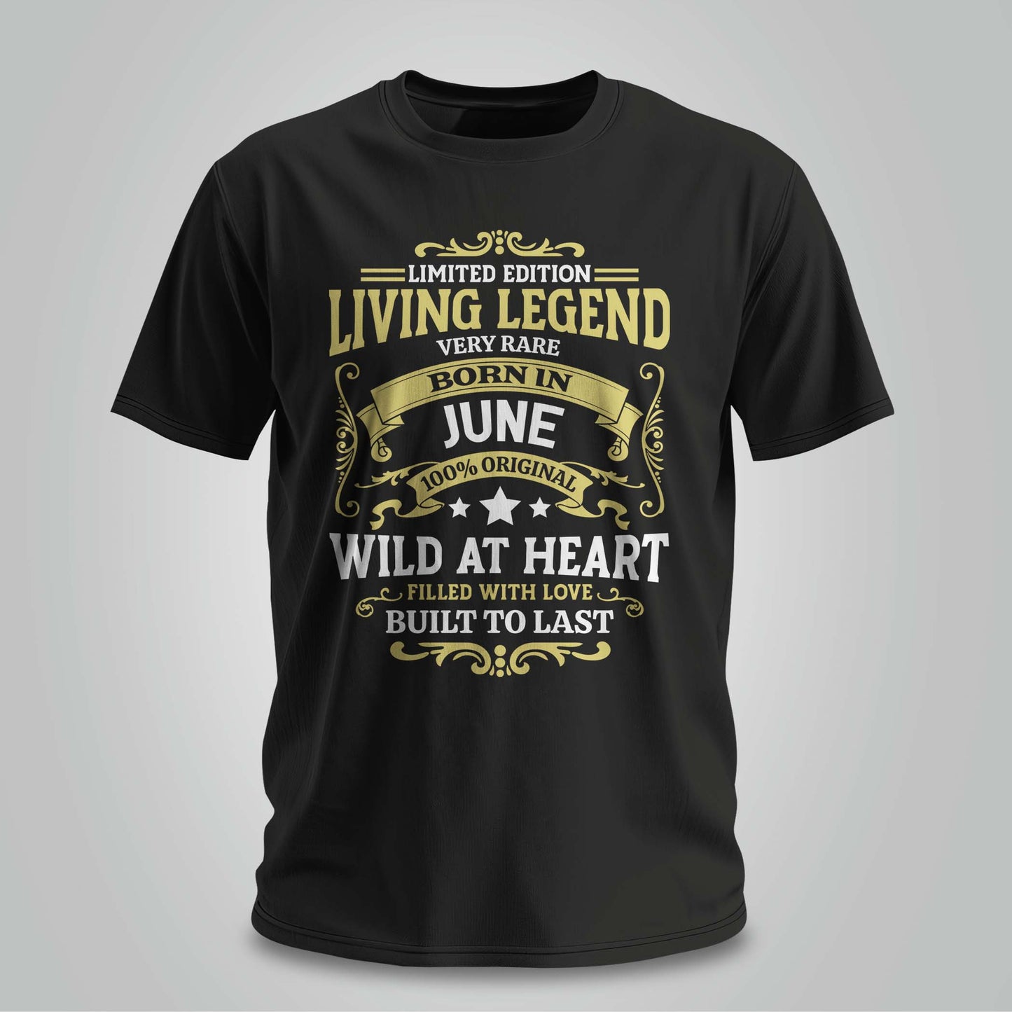 Living Legend Born In June - Unisex T-shirt