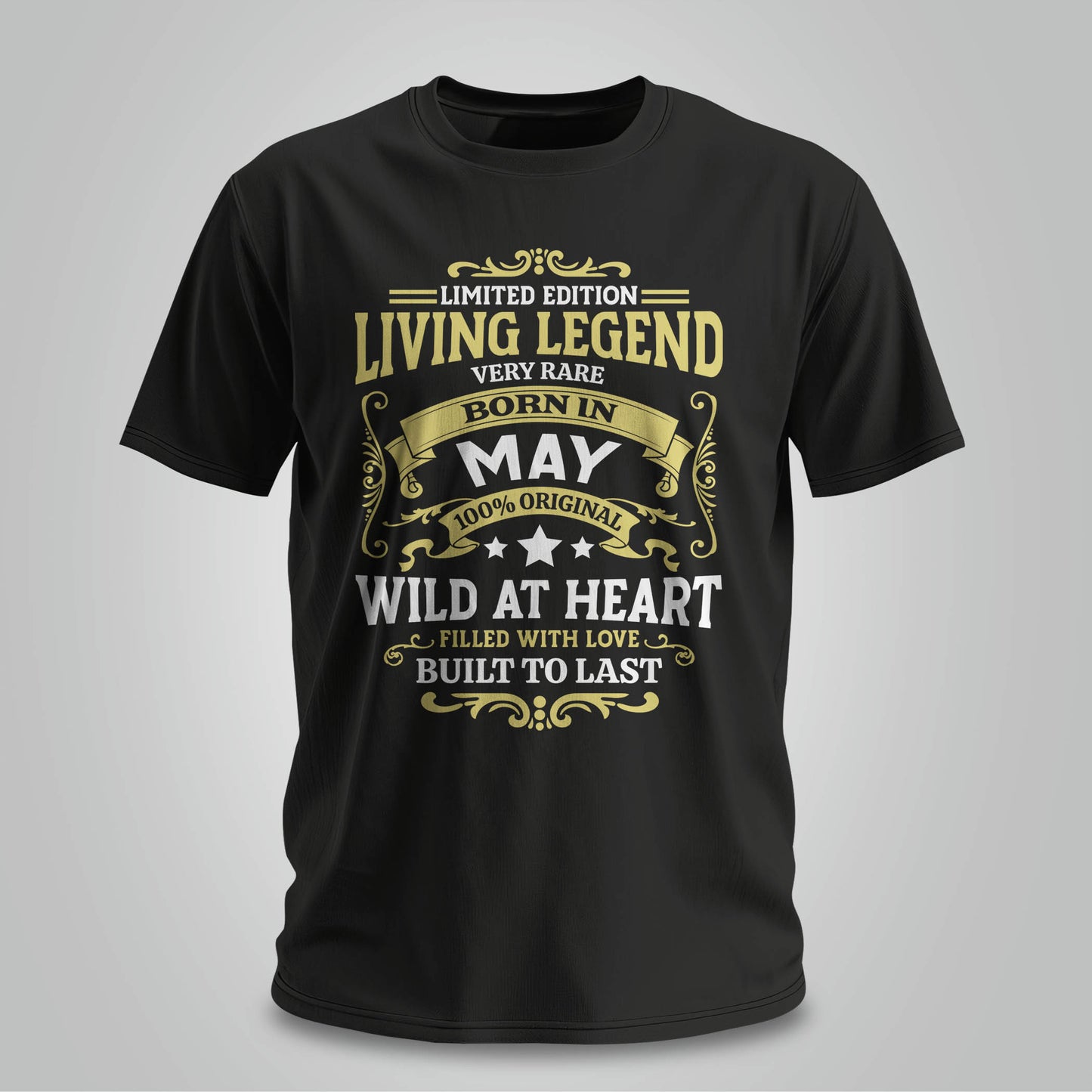 Living Legend Born In May - Unisex T-shirt