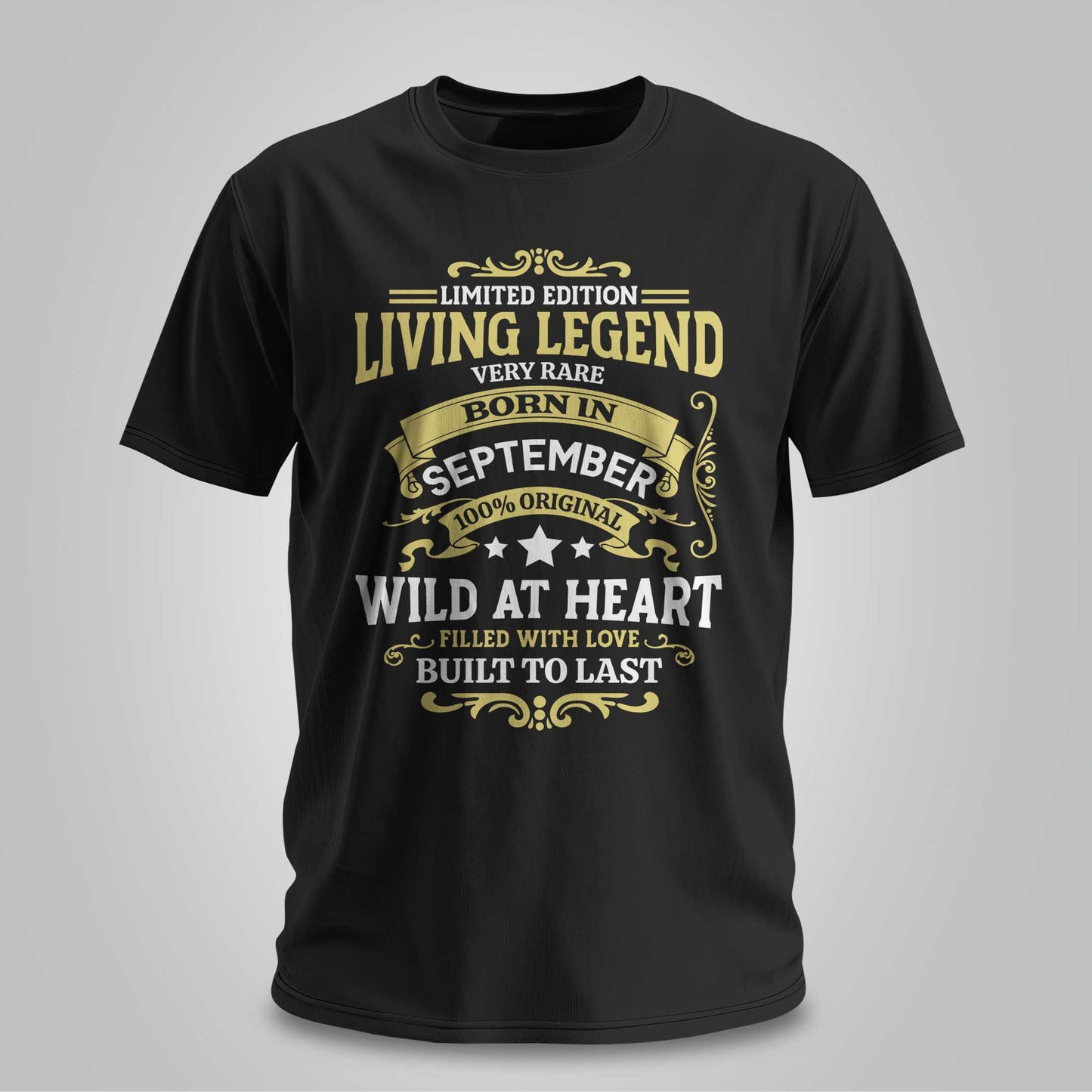 Living Legend Born In September - Unisex T-shirt