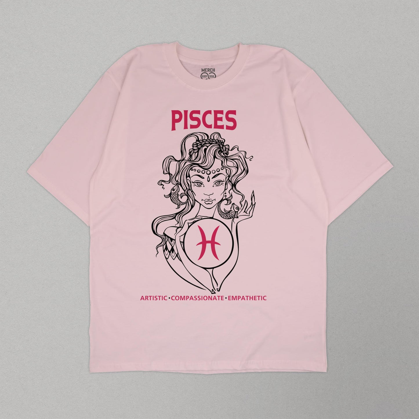 Pisces Girl - Oversized T-shirt