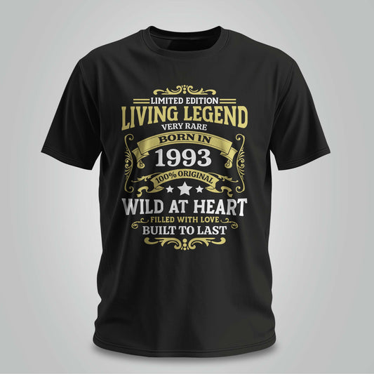 1993 Born Living Legend - Unisex T-shirt
