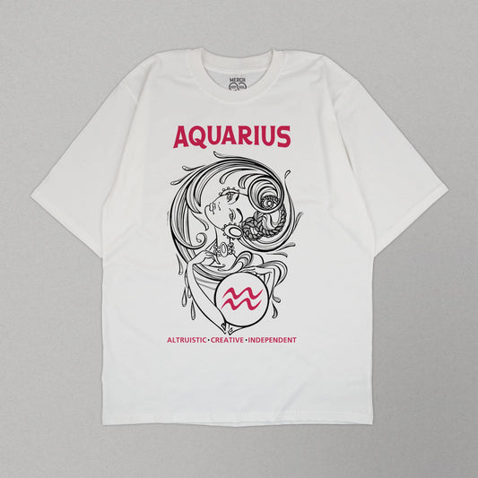 Aquarius Girl - Unisex Oversized T-shirt