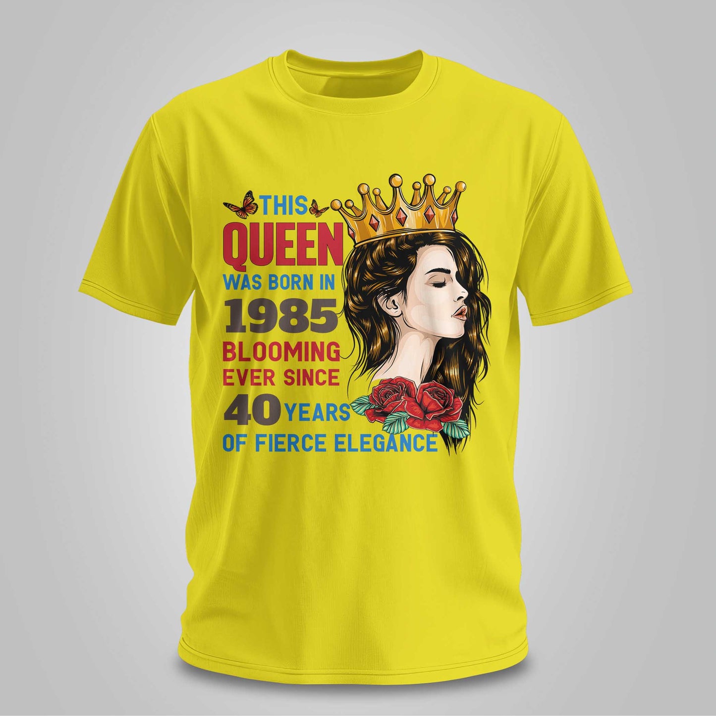 Queen Blooming Since 1985 - Unisex T-shirt