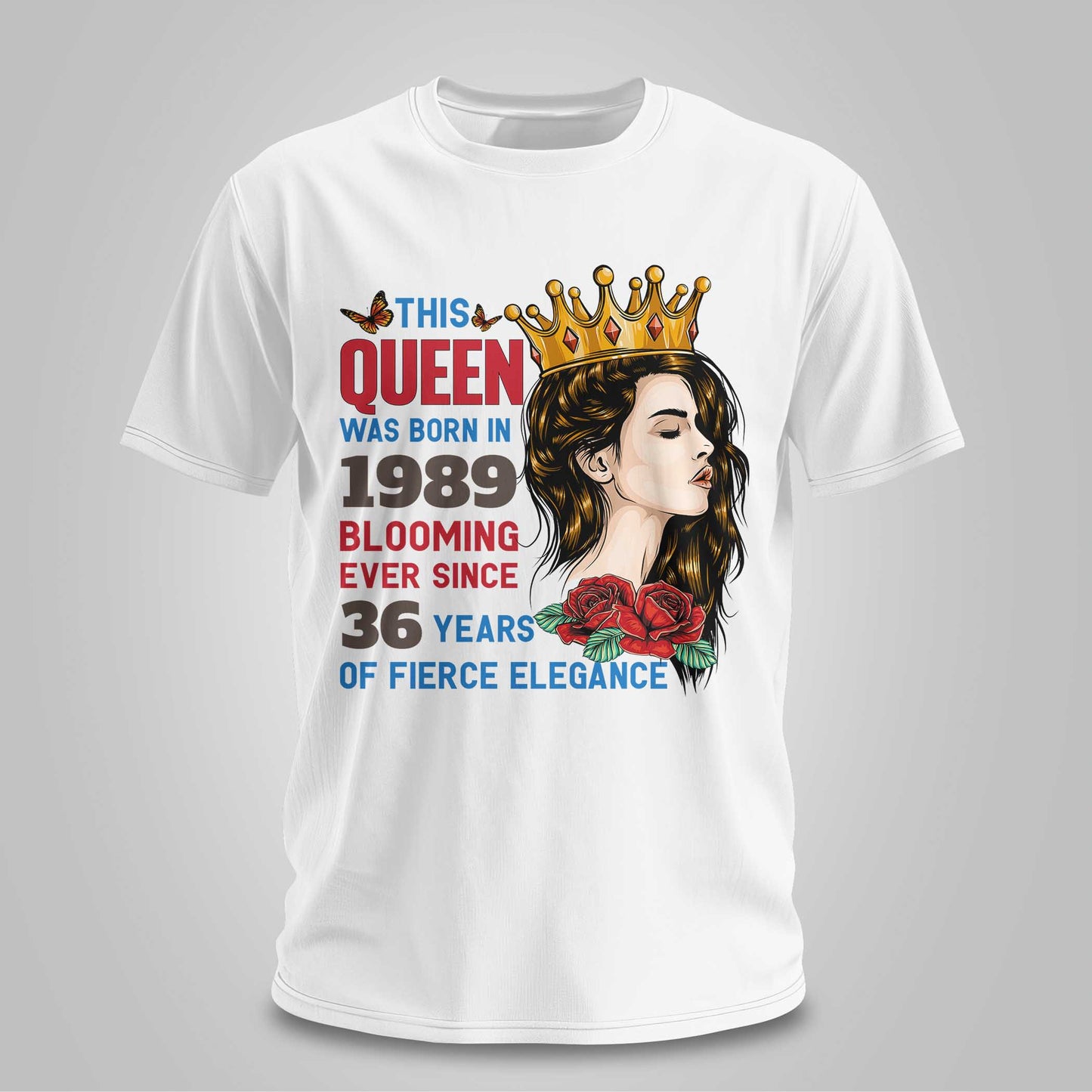 Queen Blooming Since 1989 - Unisex T-shirt