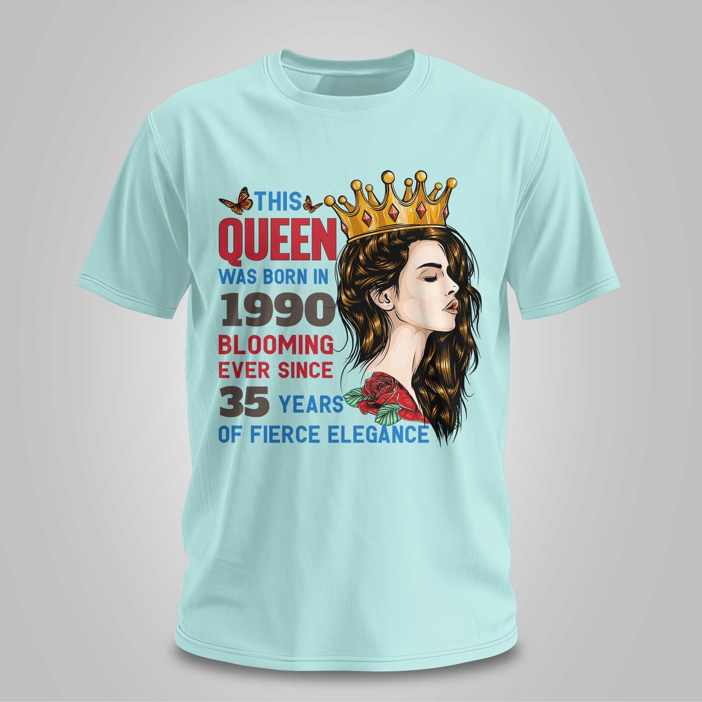 Queen Blooming Since 1990 - Unisex T-shirt