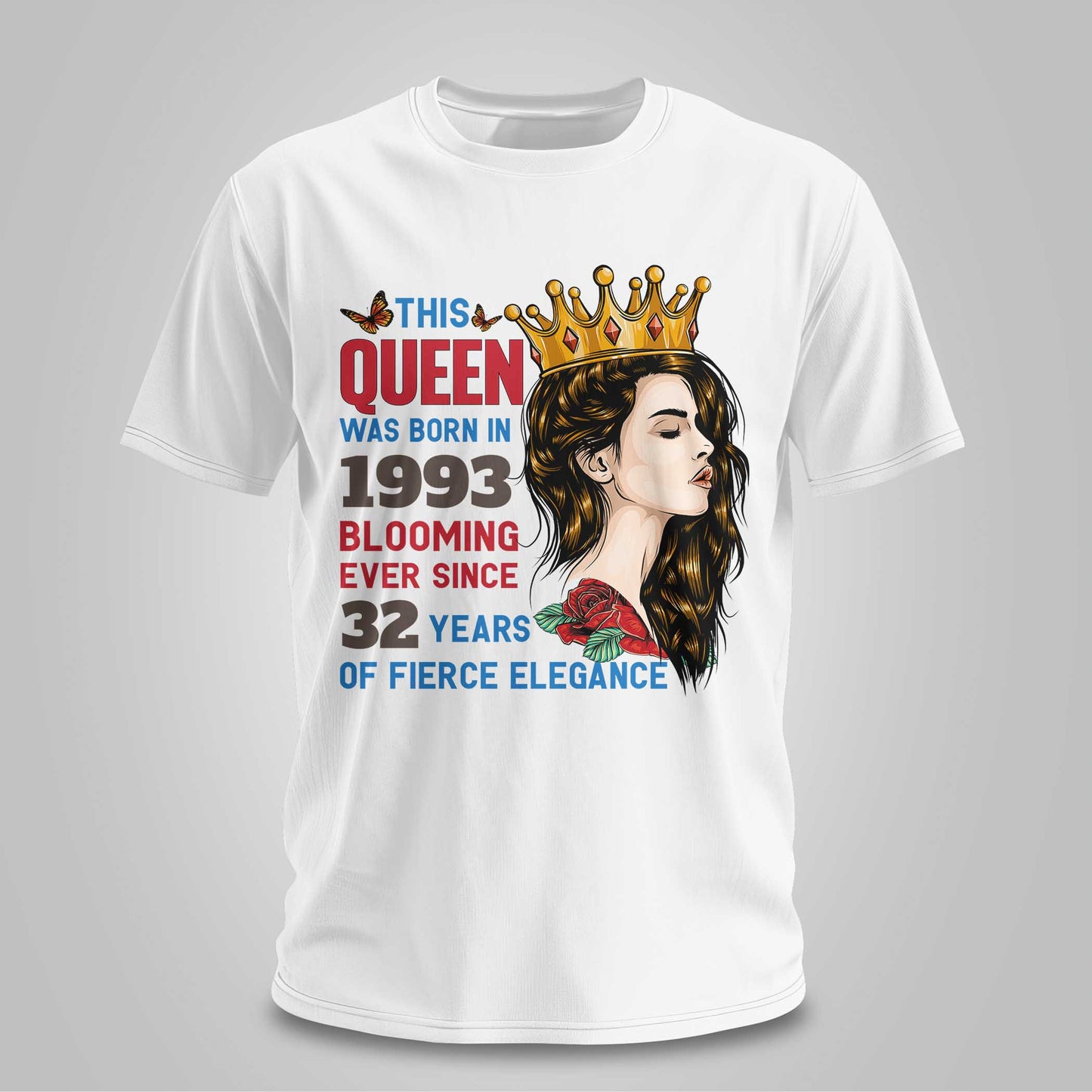 Queen Blooming Since 1993 - Unisex T-shirt