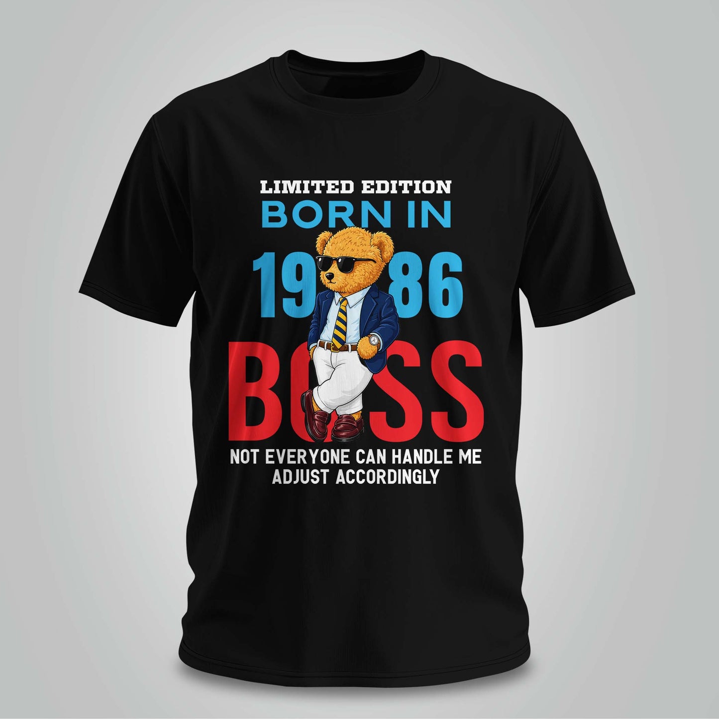 Born in 1986 Boss Mode - Unisex T-shirt