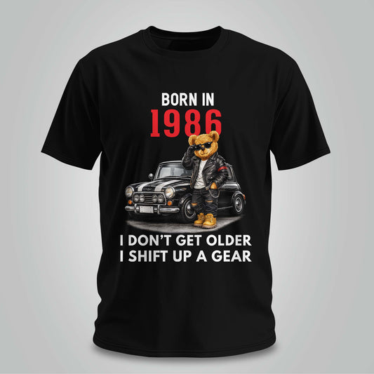 Born in 1986 Car Edition - Unisex T-shirt