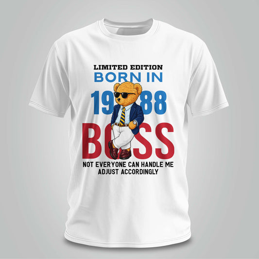 Born in 1988 Boss Mode - Unisex T-shirt