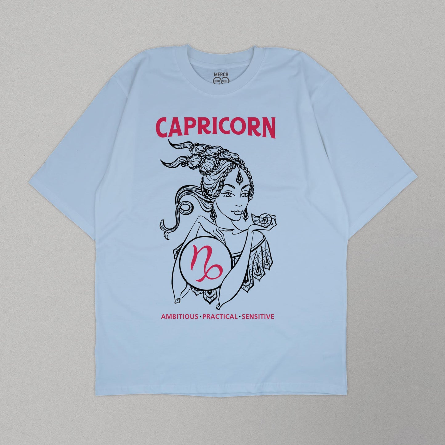 Capricorn Girl - Unisex Oversized T-shirt