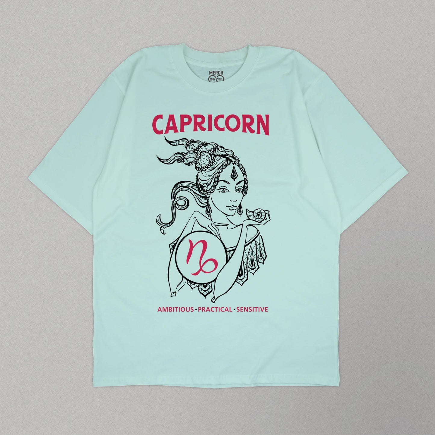 Capricorn Girl - Unisex Oversized T-shirt