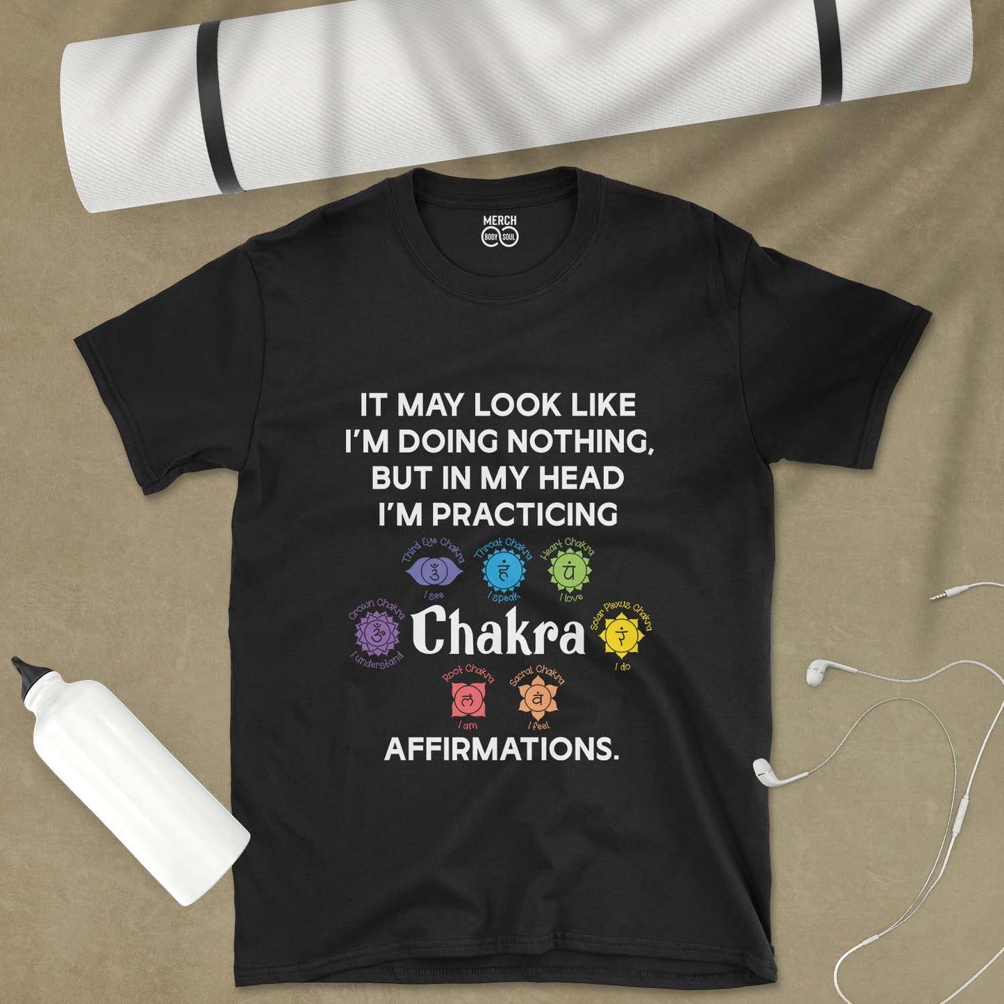 Chakra Affirmations - Unisex T-shirt