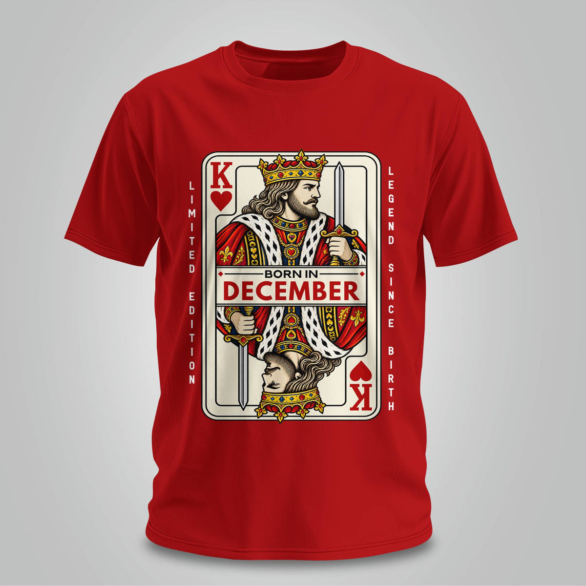 December King Of Hearts T-shirt
