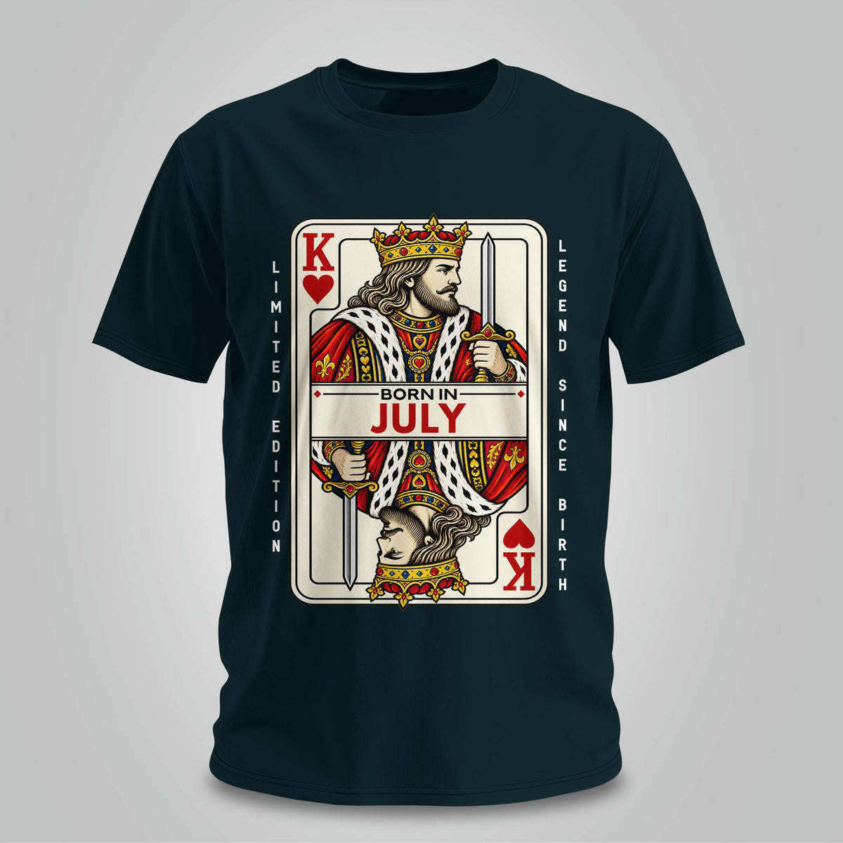July King Of Hearts T-shirt