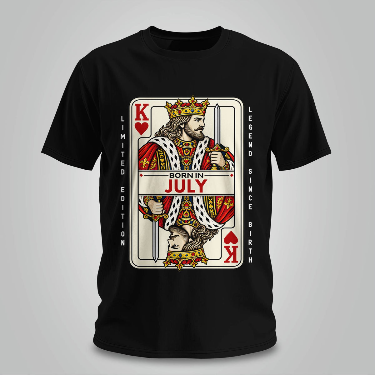 July King Of Hearts T-shirt