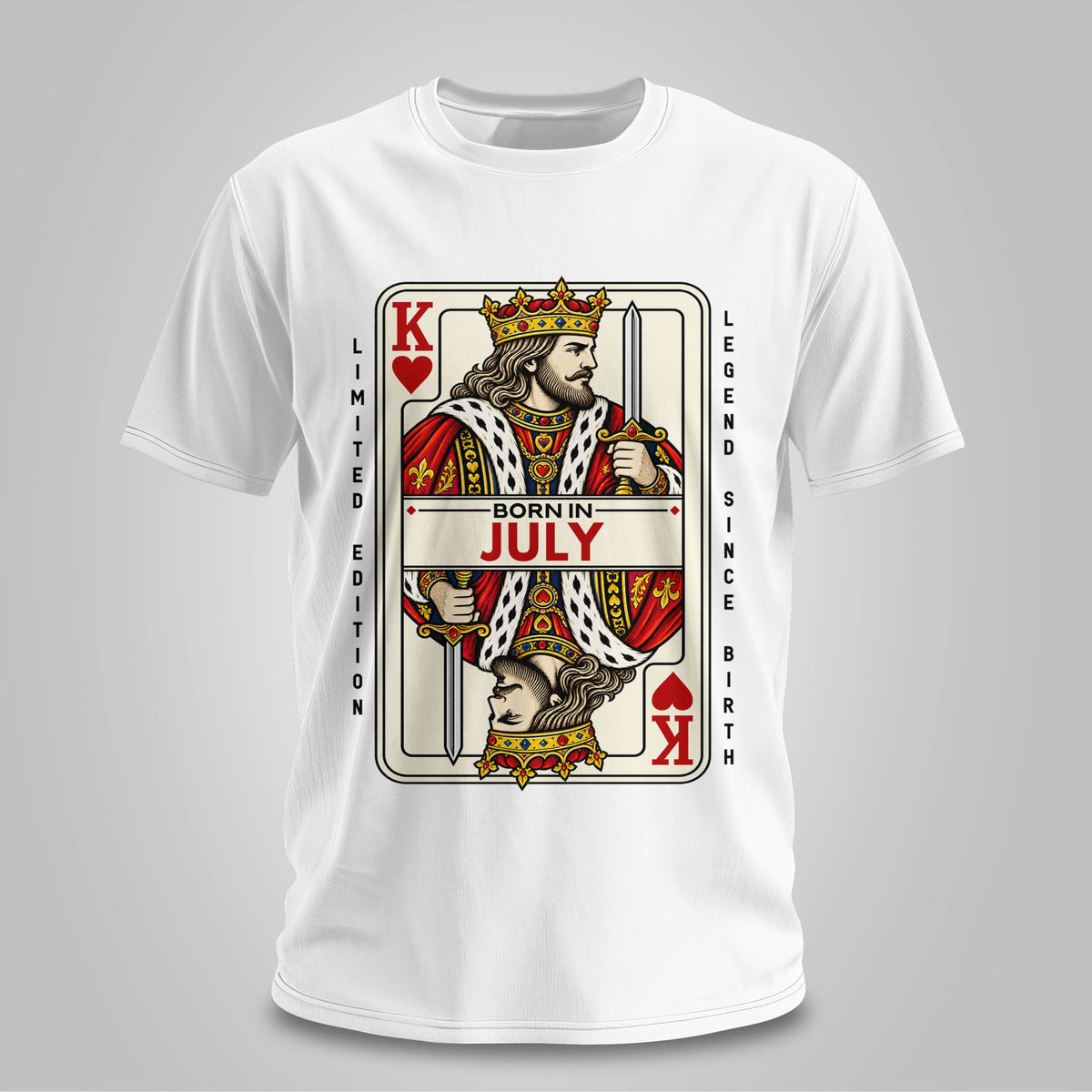 July King Of Hearts T-shirt