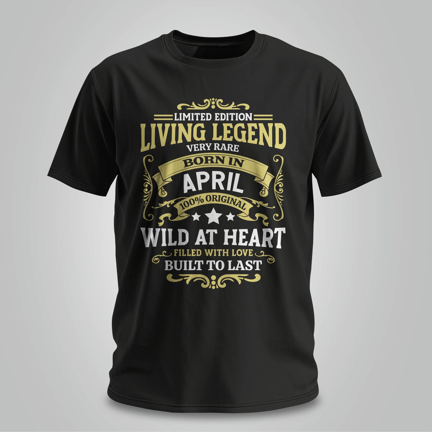Living Legend Born In April - Unisex T-shirt