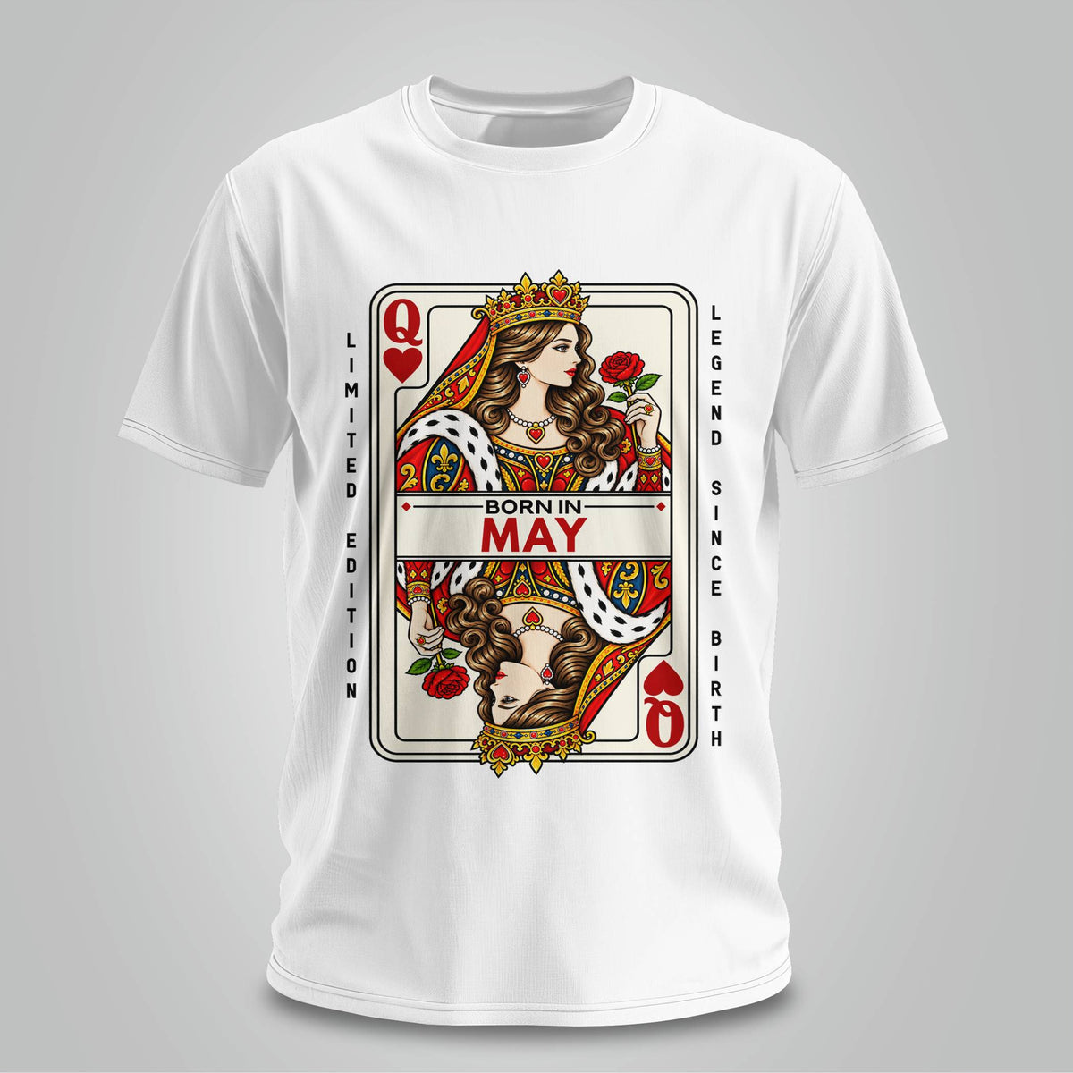 May Queen Of Hearts T-shirt