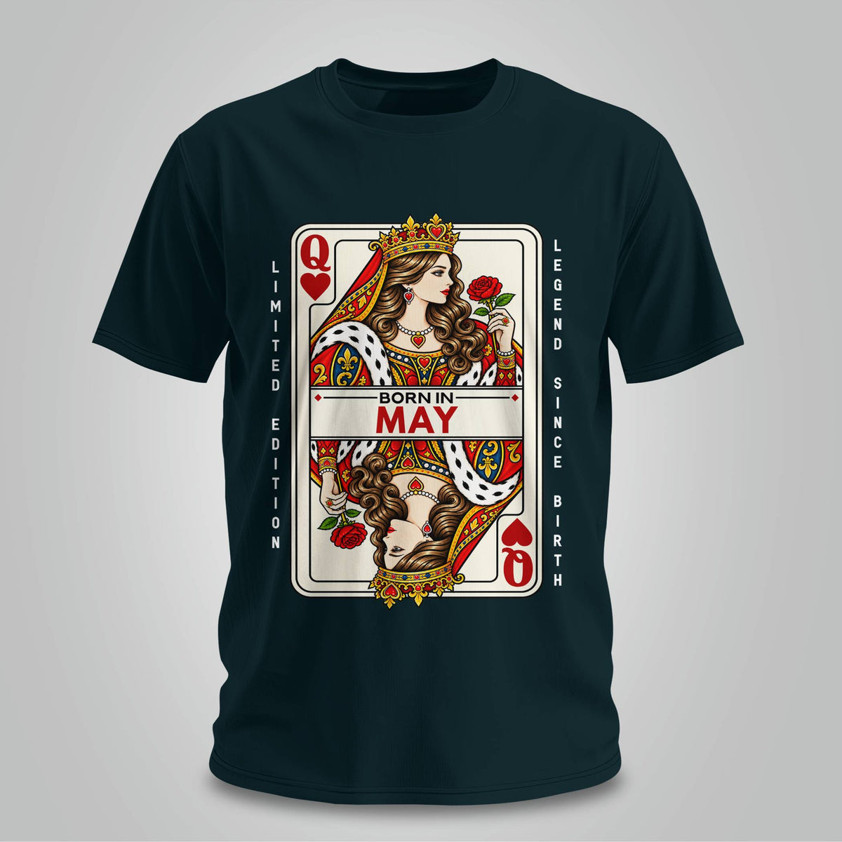 May Queen Of Hearts T-shirt