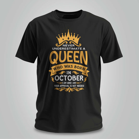 October Queen - Unisex T-shirt