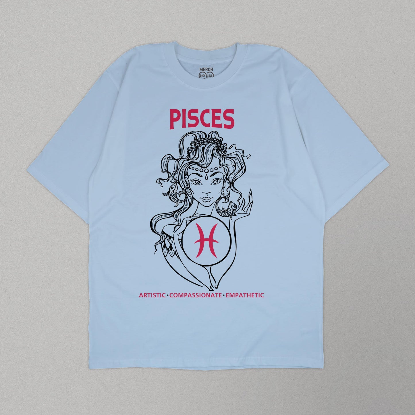 Pisces Girl - Oversized T-shirt
