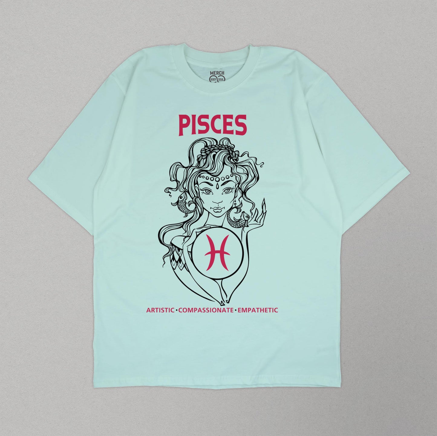 Pisces Girl - Oversized T-shirt