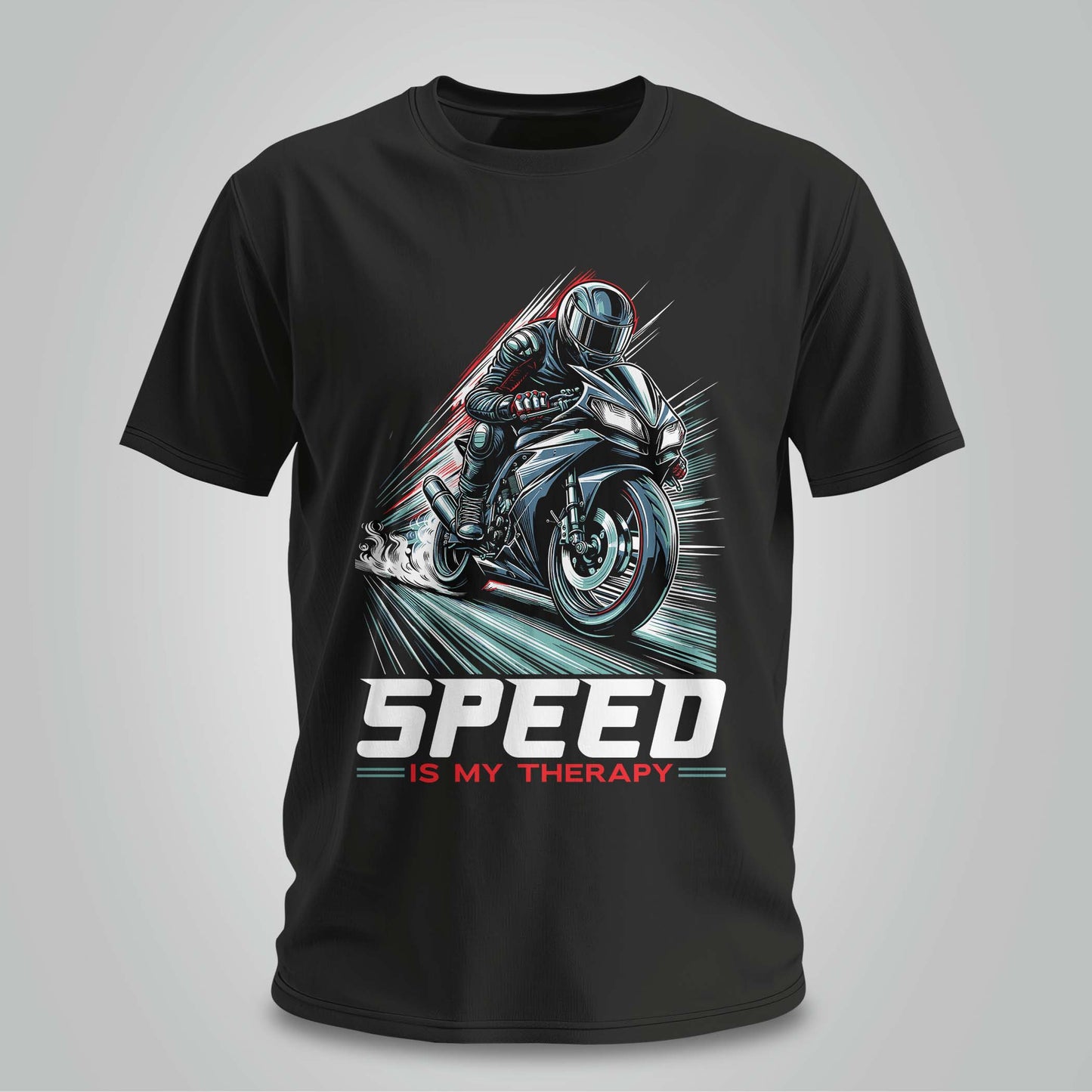 Speed Is My Therapy - Unisex T-shirt