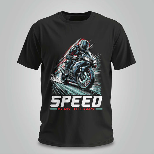Speed Is My Therapy - Unisex T-shirt