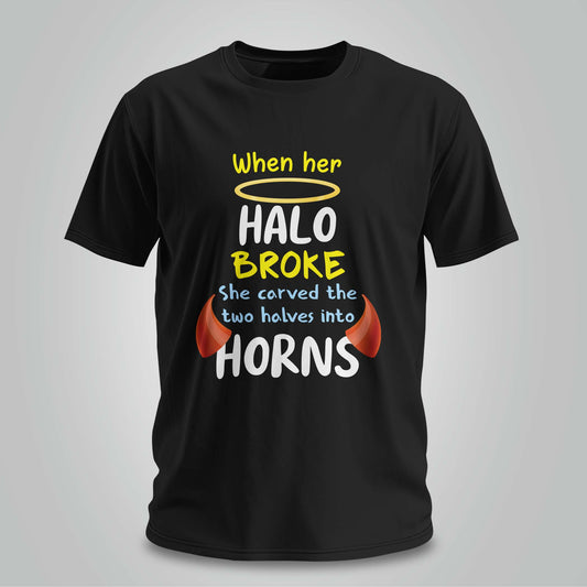 When Her Halo Broke - Unisex T-shirt